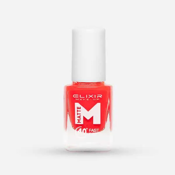 Élixir Matte Vernis mat #M17 Trafic Orange séchage 40 sec