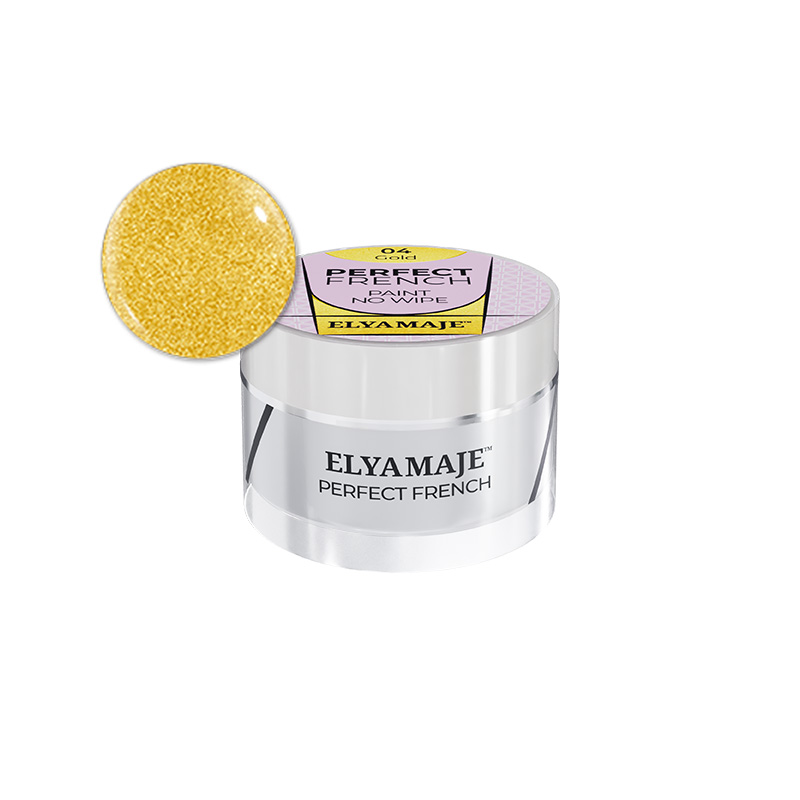 Elyamaje Perfect French 04 Gold Gel Paint précis