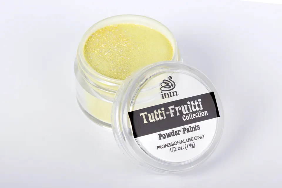 INM Krazed Kiwi poudre acrylique kiwi pailletée