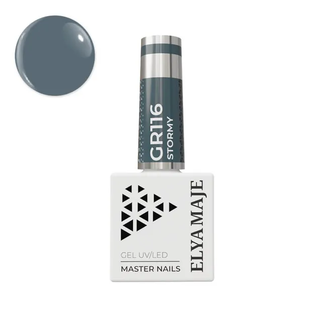 Elyamaje N°116 Stormy vernis semi-permanent gris bleuté