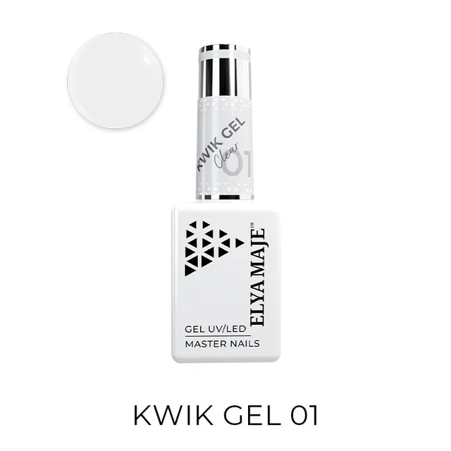 Elyamaje Kwik Gel Clear n°1 gel flacon construction fluide