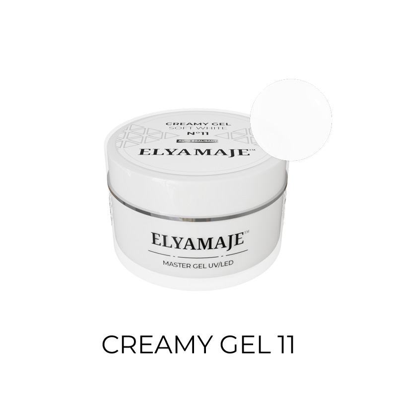Elyamaje Creamy Gel Soft White n°11 gel UV blanc