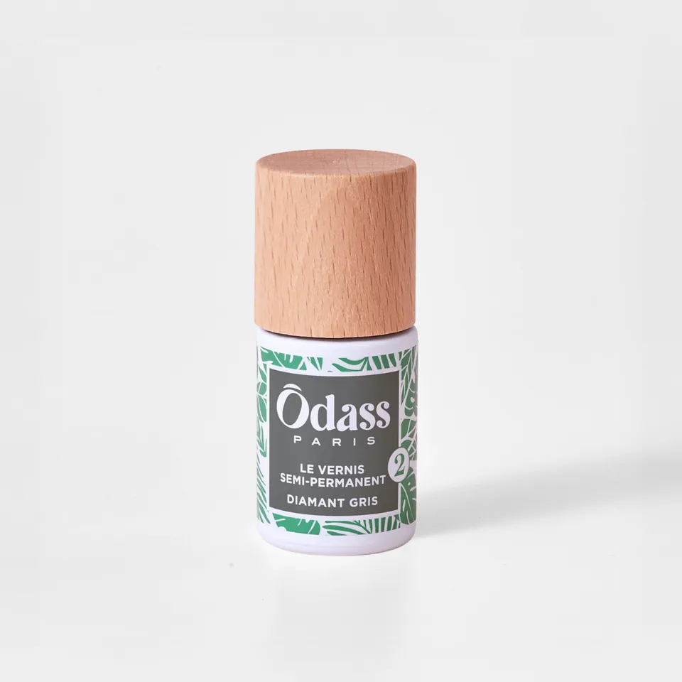 Ôdass Paris semi-permanent vernis diamant gris 10 ml biosourcé