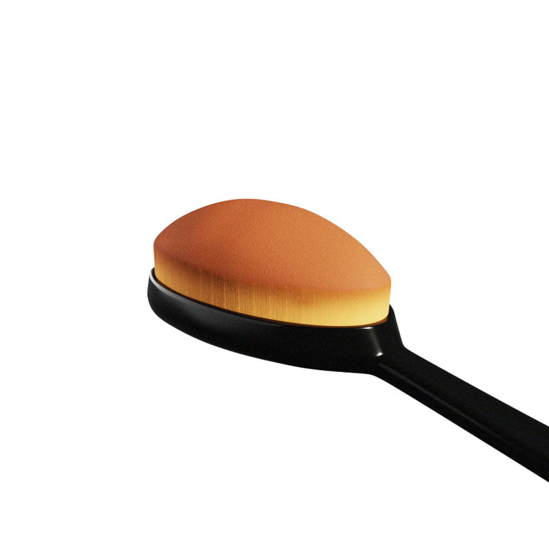 Elyamaje Brosse dépoussiérer Caramel fibre synthétique
