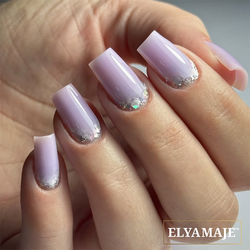 Elyamaje Color Creamy Gel n°06 Lilaty gel construction nude
