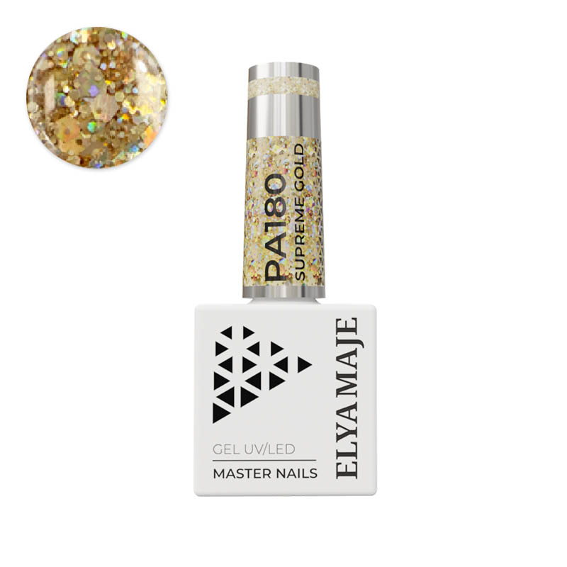 Elyamaje N°180 Supreme Gold vernis semi-permanent doré