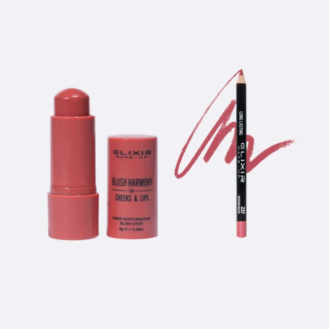 Élixir Lip Combo Jupiter duo lèvres et joues blush