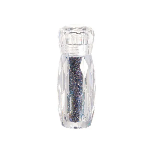 Elyamaje Caviar 4 perles ongles effet bijou