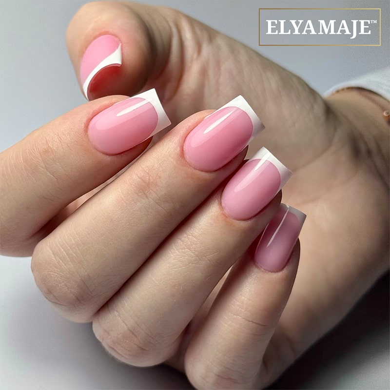 Elyamaje N°45 Marshmallow vernis semi-permanent longue tenue