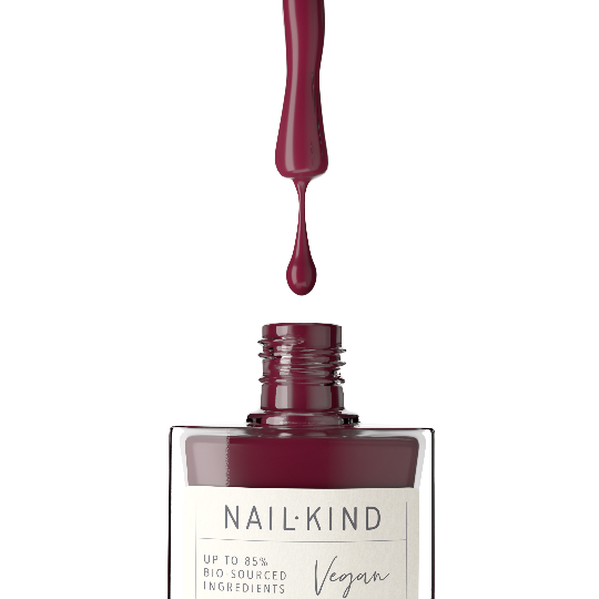 NAIL KIND The Colour Squad Berry Pop vernis à ongles bordeaux prune