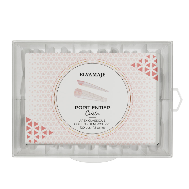 Elyamaje Crista Apex Classique popits coffin entier