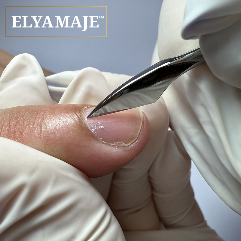 Elyamaje Expert Pro Mango repousse cuticules 2-en-1 inox