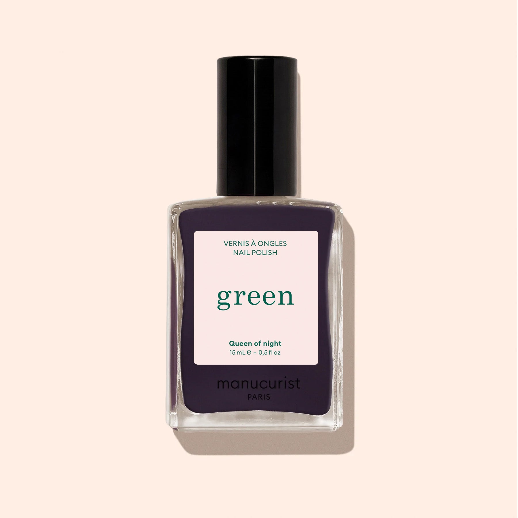 Manucurist Green Queen of Night vernis violet gris