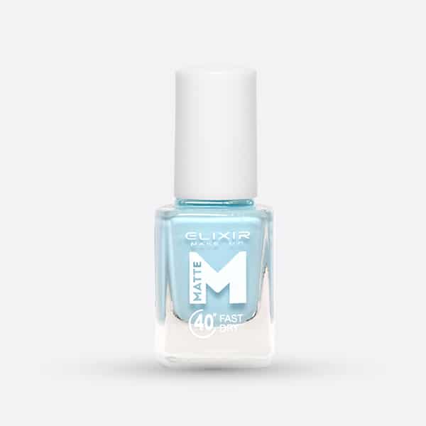 Élixir Matte M23 vernis mat 40 sec Alice Blue