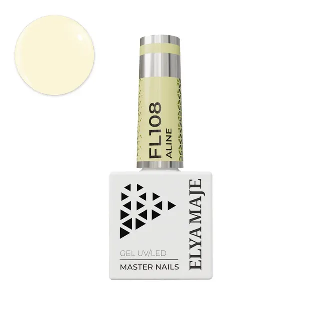 Elyamaje N°108 Aline vernis semi-permanent nude