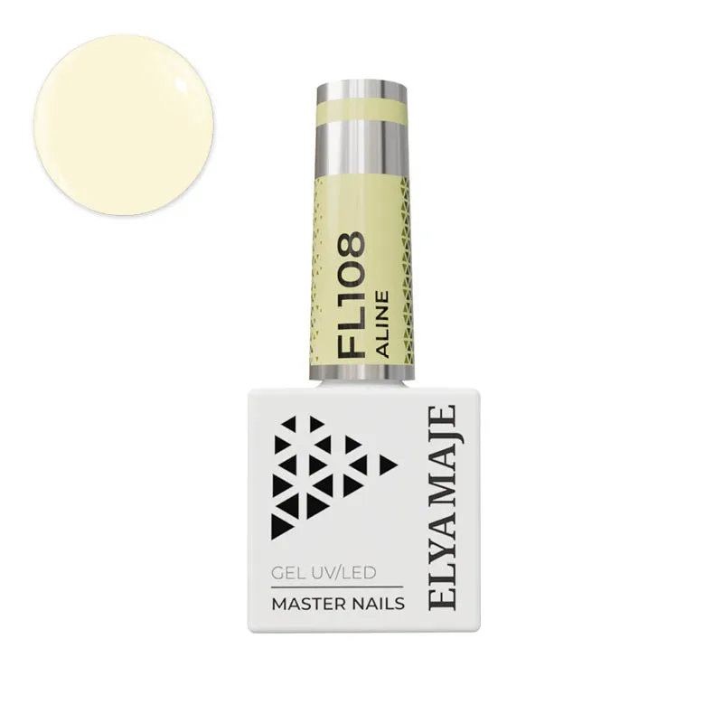 Elyamaje N°108 Aline vernis semi-permanent nude