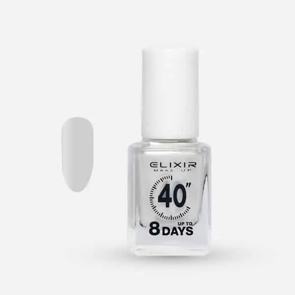 Élixir 40" #005 vernis à ongles White Pearl 8 jours