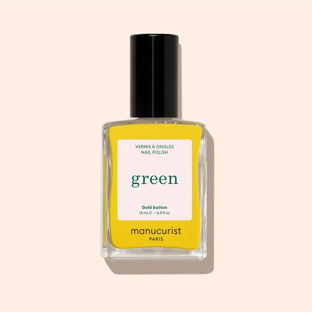 Manucurist Green Gold Button vernis jaune vif