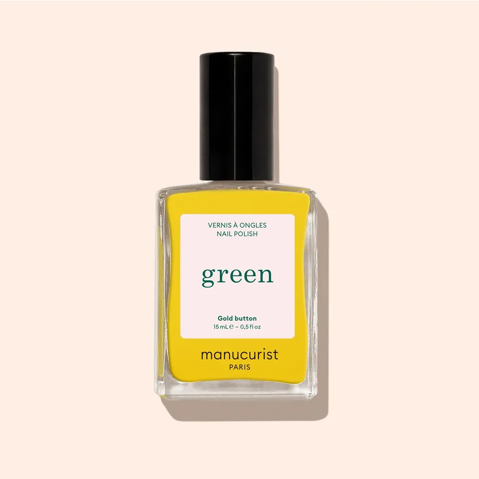 Manucurist Green Gold Button vernis jaune vif