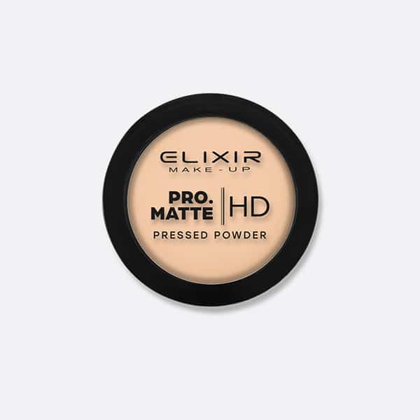 Élixir Pro Matte HD #207 poudre compacte brun clair