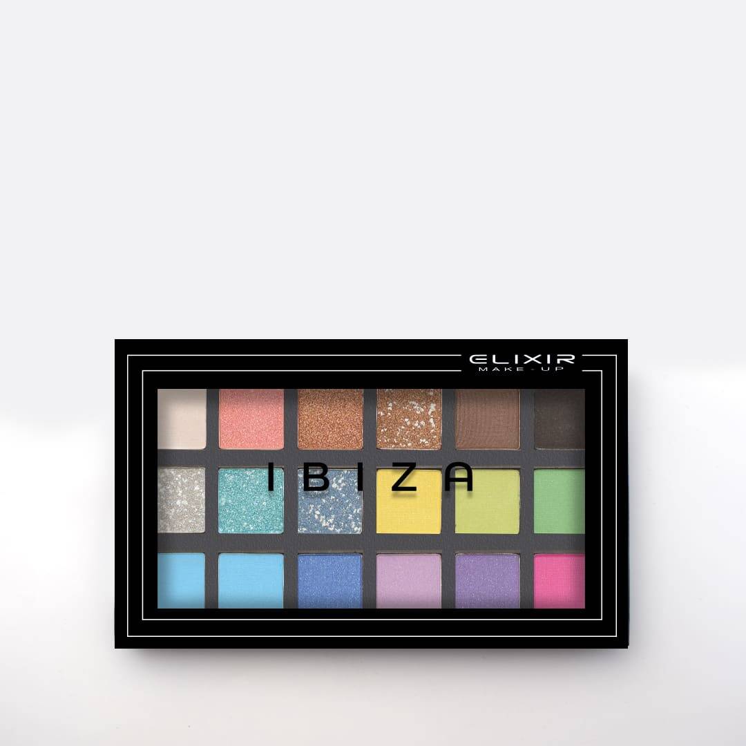 Élixir Ibiza 888A palette fards à paupières 18 roses mat