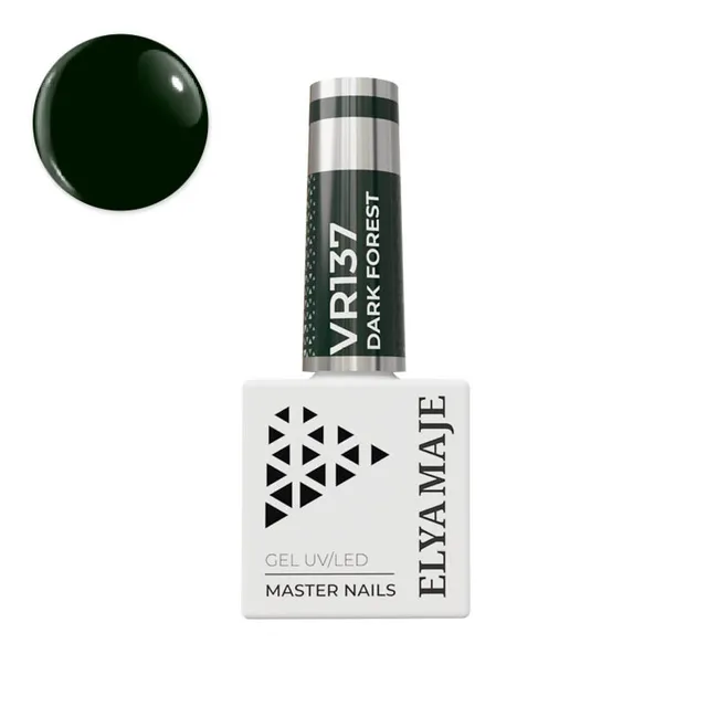 ELYAMAJE N°137 Dark Forest vernis semi-permanent vert foncé