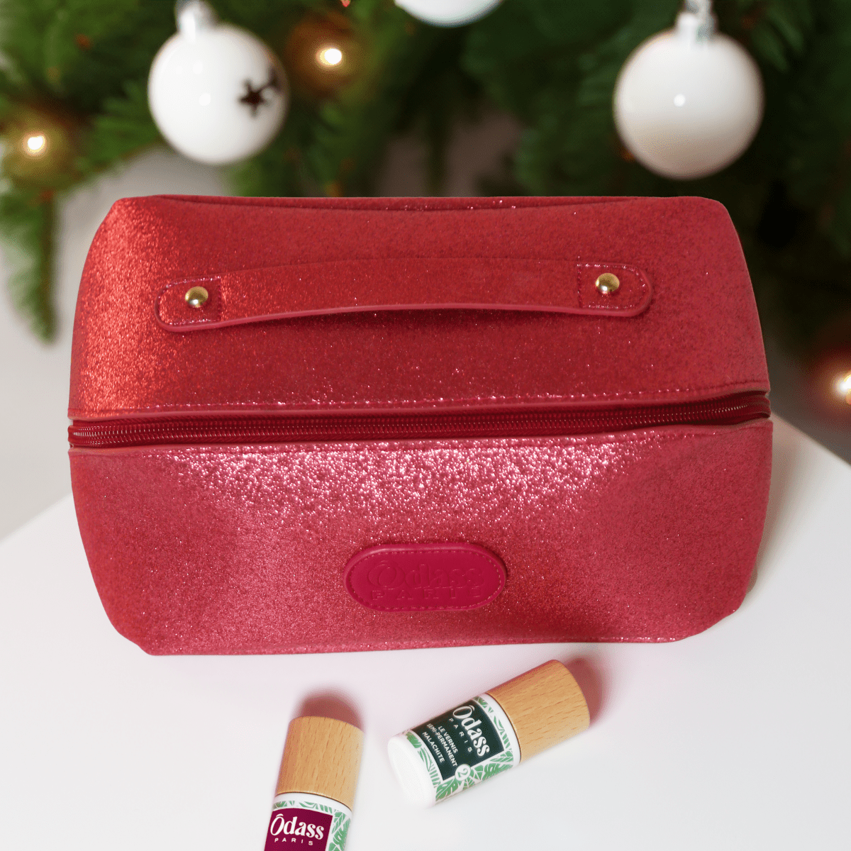Ôdass Paris Trousse Beauté trousse rose irisée