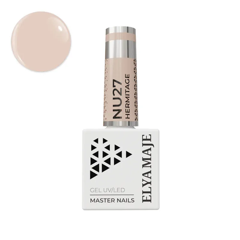 Elyamaje N°27 Hermitage vernis semi-permanent nude couvrant