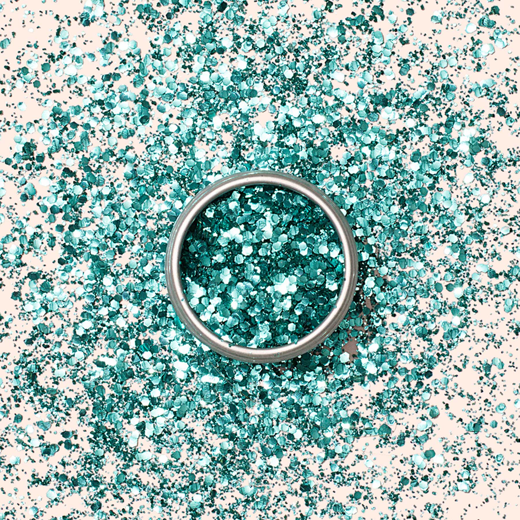 Manucurist paillettes ongles biodégradables turquoise