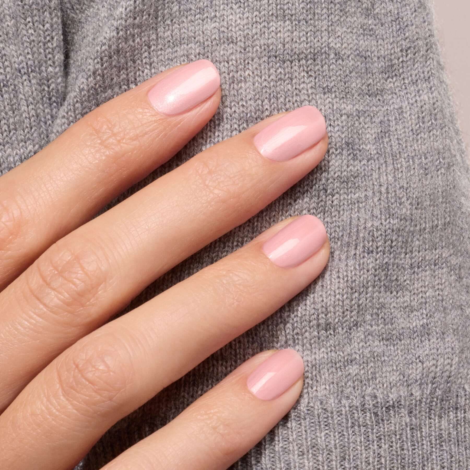 Manucurist Green Flash Satin vernis semi-permanent rose nacré