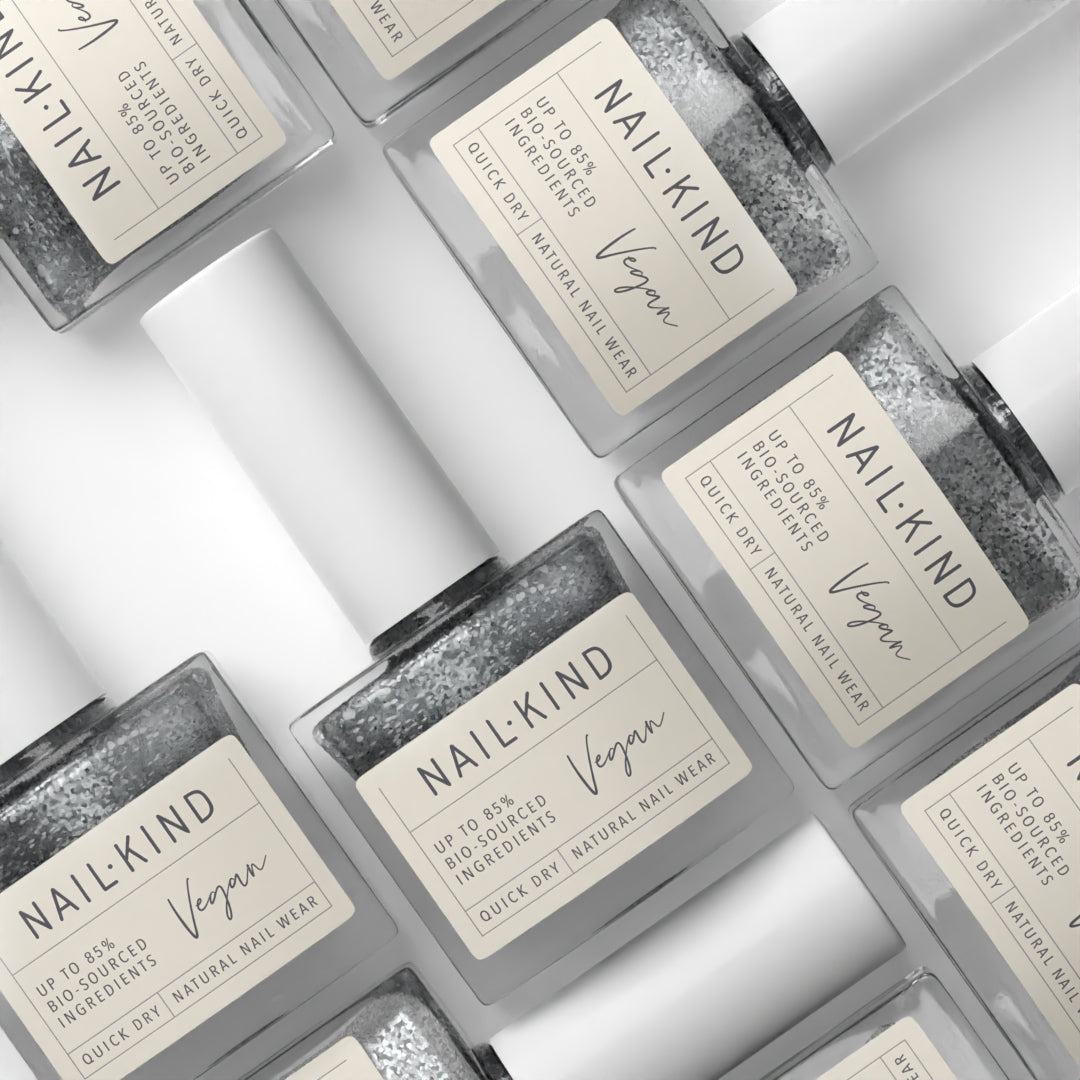 Nail Kind Colour Squad vernis argent pailleté So Over The Top