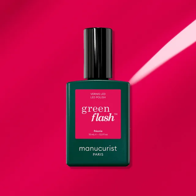 Manucurist Green Flash Péonie vernis semi-permanent rose