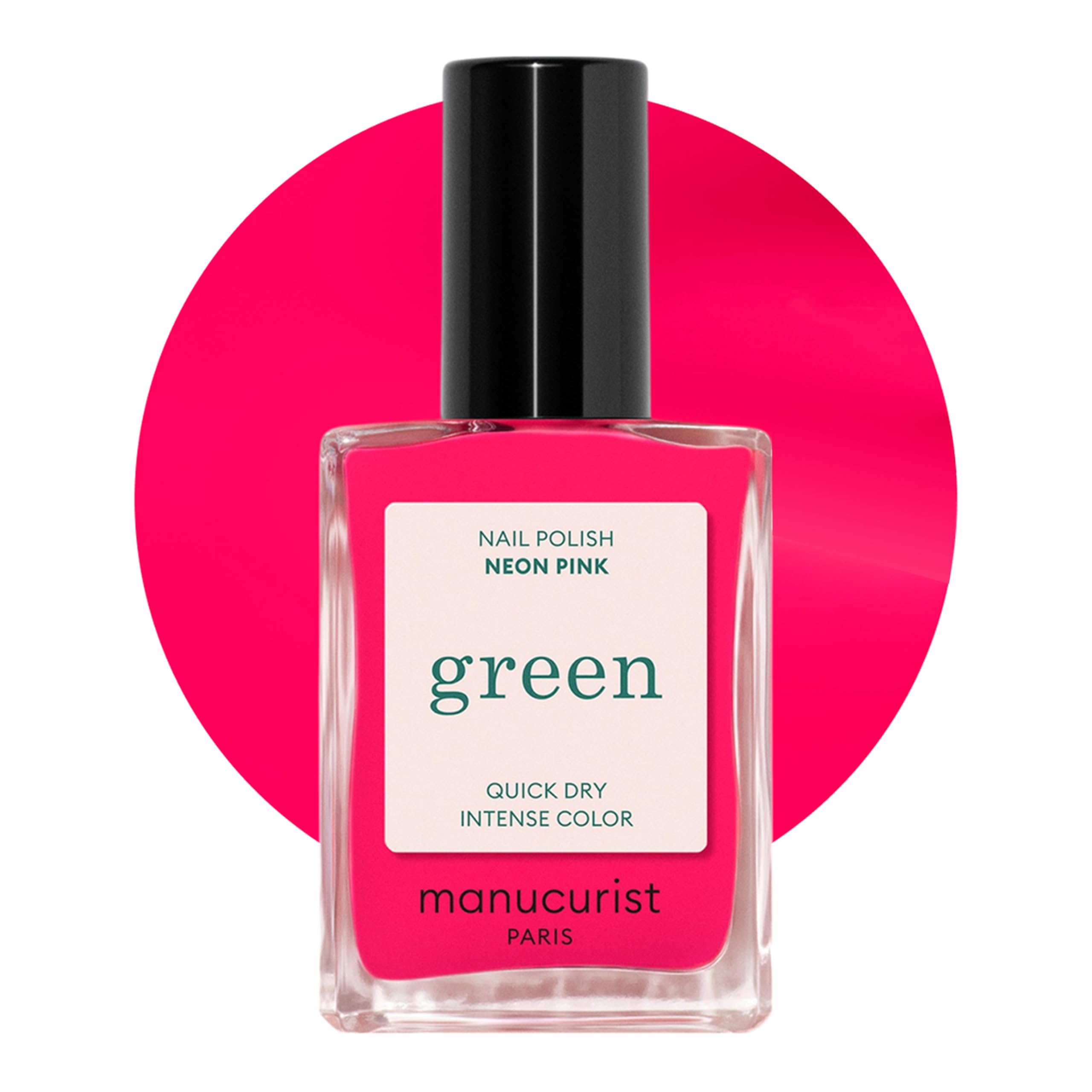Manucurist Green Milky Pink vernis rose laiteux opaque