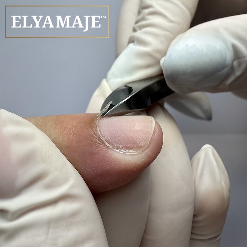 Elyamaje Eco Pro Gaya 5mm coupe-cuticules inox