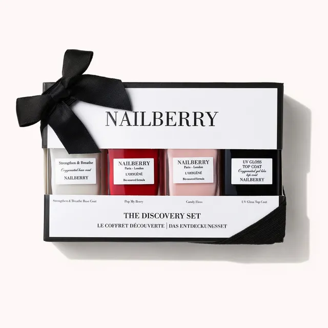 Nailberry The Discovery Set coffret vernis 4 minis 10ml