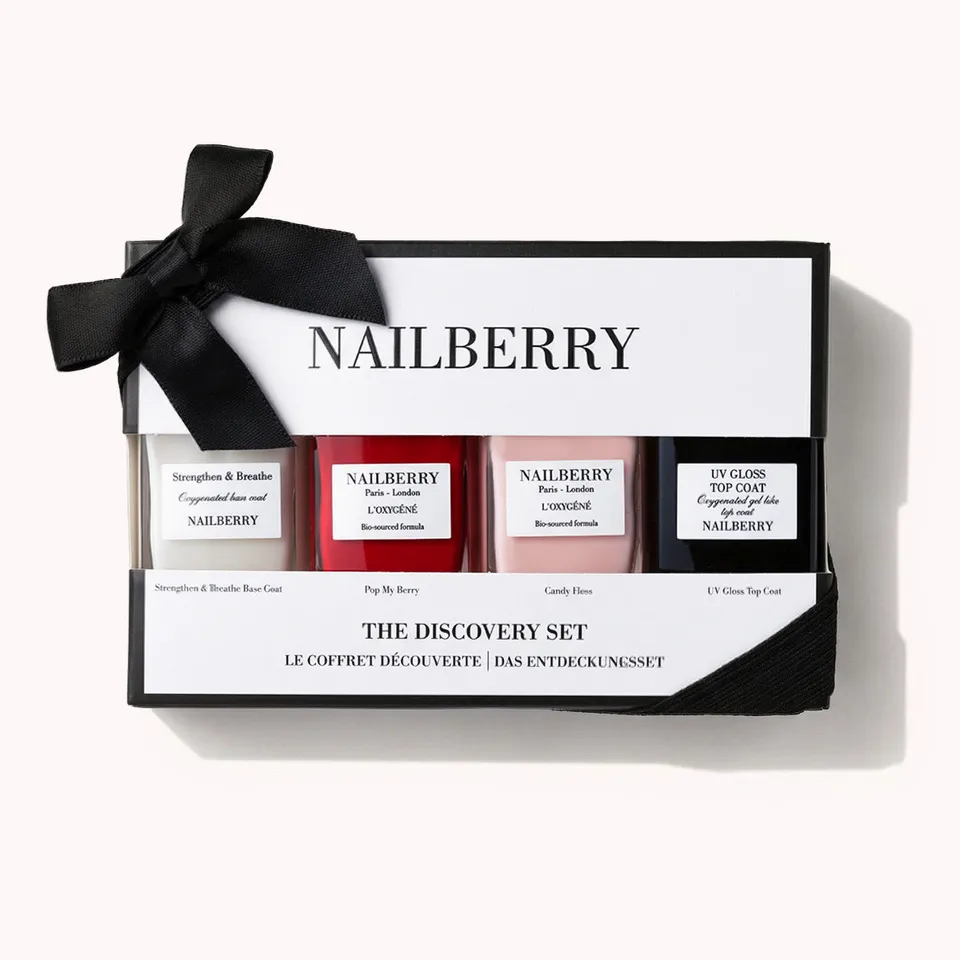 Nailberry The Discovery Set coffret vernis 4 minis 10ml