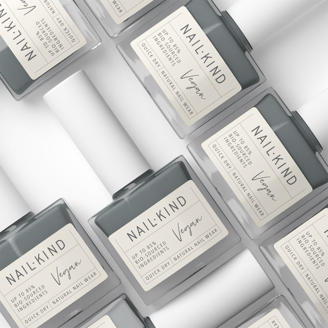 NAIL KIND The Colour Squad Mr. Rock Solid vernis gris métallisé
