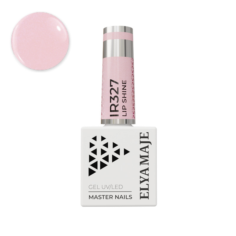 Elyamaje N°327 Lip Shine vernis semi-permanent irisé
