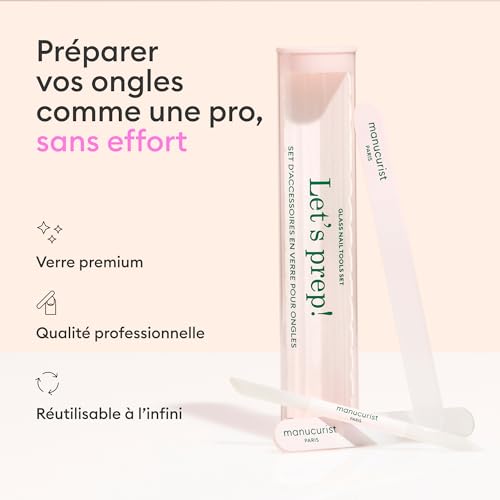 Manucurist Trio Coutellerie coffret manucure verre 3 pièces