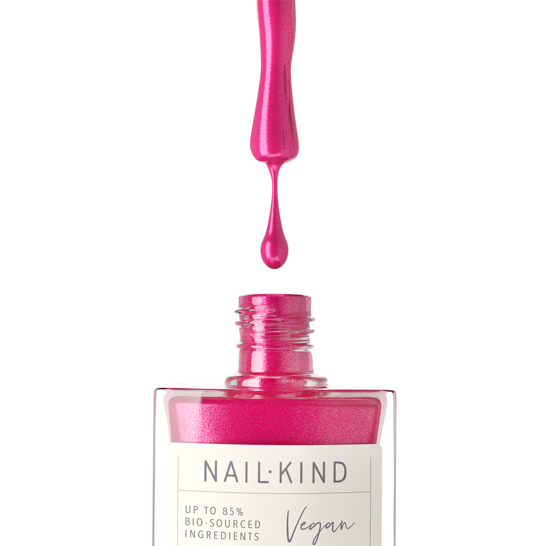 NAIL KIND The Colour Squad Sunset Illusion vernis rose pailleté