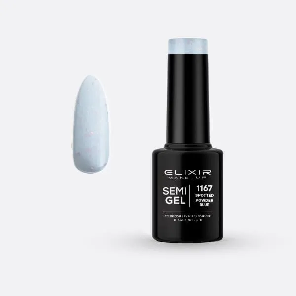 Élixir Semi Gel vernis semi-permanent 1167 bleu 5ml