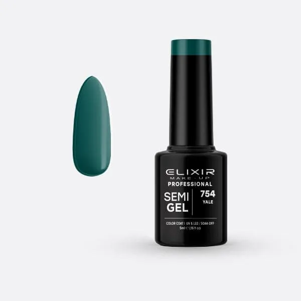Élixir Semi Gel vernis semi-permanent 754 Yale 5ml tenue 2 semaines