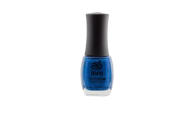 INM Bourbon St. Blues vernis à ongles bleu brillant