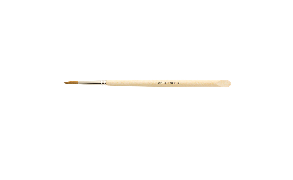 INM Winba Sable 7R pinceau ongles martre