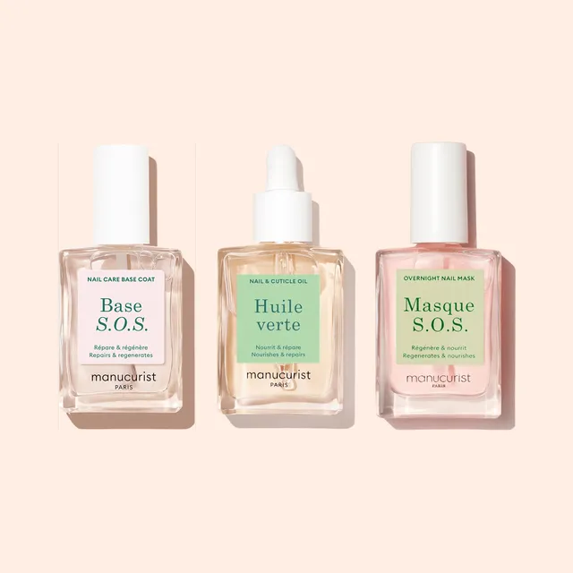Manucurist Rescue Kit soin ongles abîmés trio