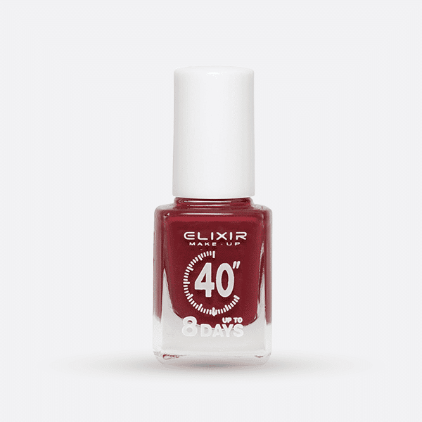 Élixir 40 Secondes #370 Dark Redwood vernis séchage rapide rouge