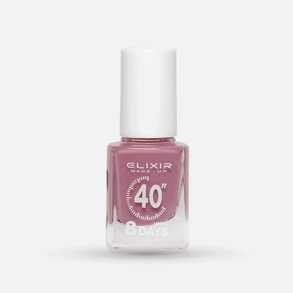 Élixir 40″ #117 vernis à ongles rose china 8 jours