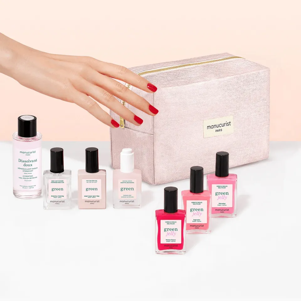 Manucurist Green Starter Kit Jelly vernis 3 couleurs