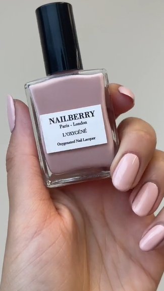 Nailberry L'Oxygéné Romance vernis 14ml nude rosé