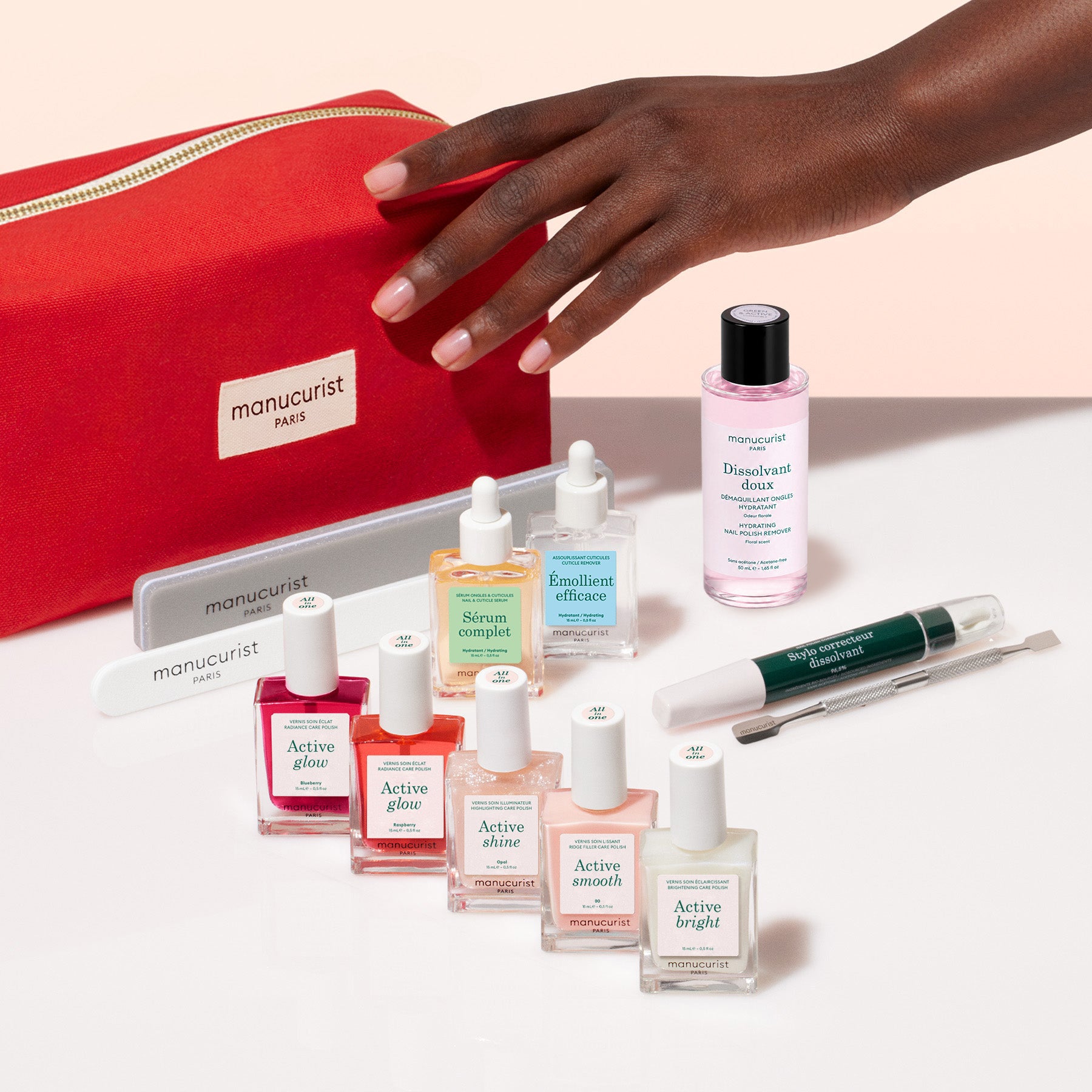 Manucurist Active Trousse Super Addict kit 5 vernis soin